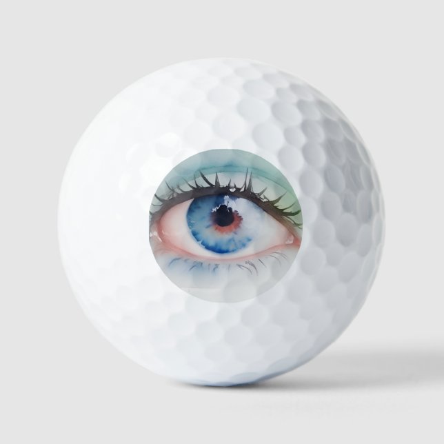 eyeball golf balls (Front)