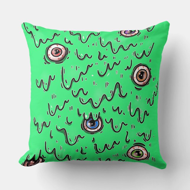 Eyeball Monster Cushion (Front)