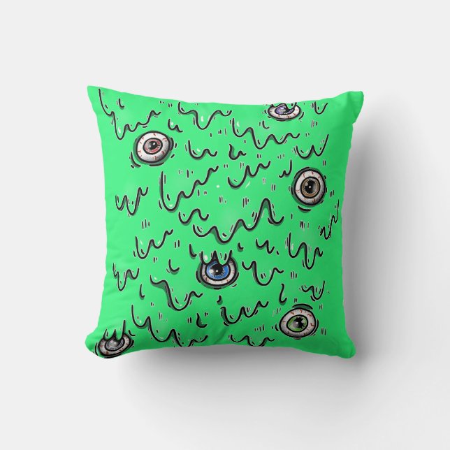 Eyeball Monster Cushion (Front)