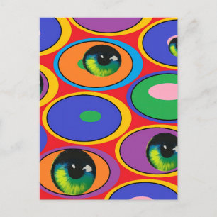 Eyeball Patch Postcard