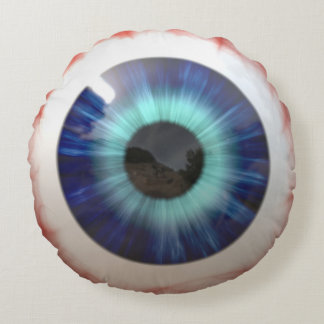 Eyeball Round Cushion