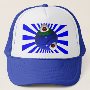 eyeball trucker hat
