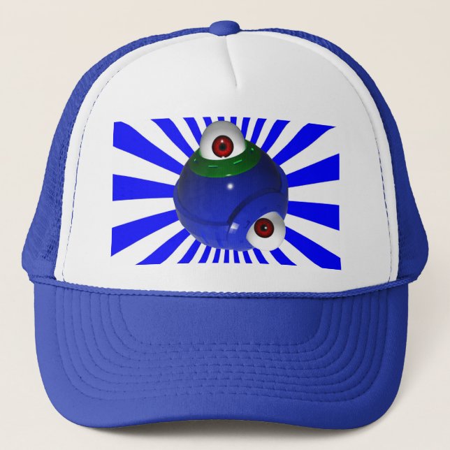 eyeball trucker hat (Front)