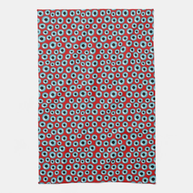 Eyeballs Tea Towel (Vertical)