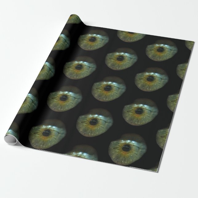 Eyeballs Wrapping Paper  (Unrolled)