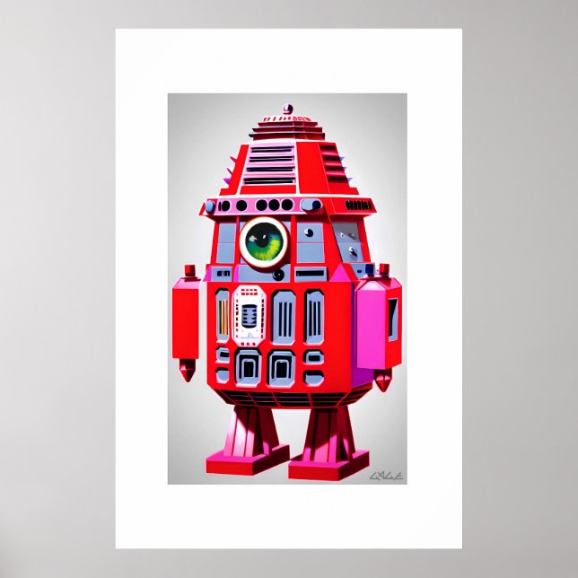 Eyebotics Ken Gauge Sci-Fi Poster (Front)