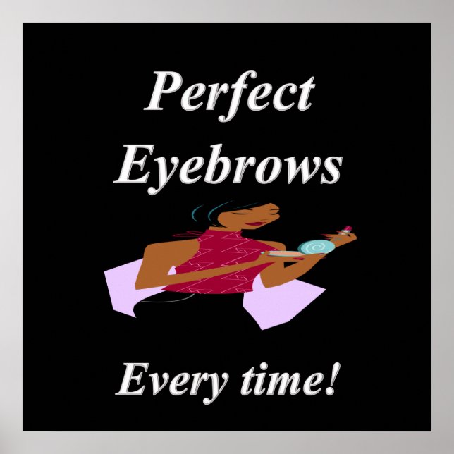 Eyebrows Poster Matte (Front)