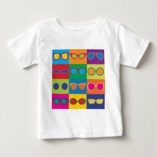 Eyeglasses Chequerboard Baby T-Shirt