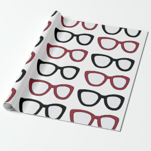 Eyeglasses Spectacles Specs Glasses Optician  Wrapping Paper