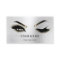 Eyelash Brows Microblade. QR CODE Logo Silver