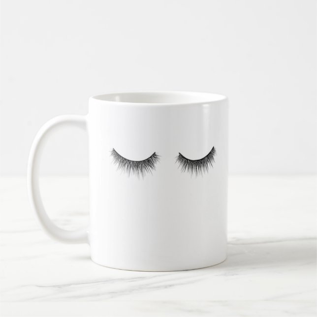 Eyelash Coffe Mug (Left)