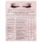 Eyelash Extension Liability Waiver Rose Pink