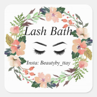 Eyelash Extension Sticker