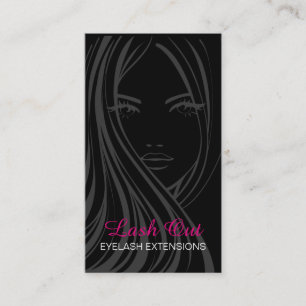 Eyelash Extensions Business Card Template