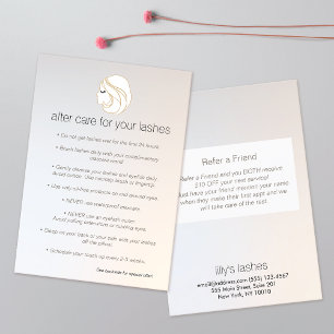 Eyelash Extensions Lash Girl After Care Referral