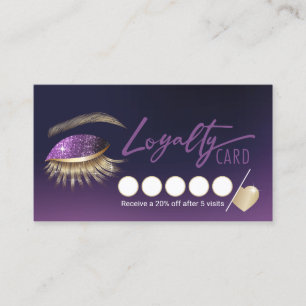 Eyelash Extensions Purple Lash Salon Loyalty