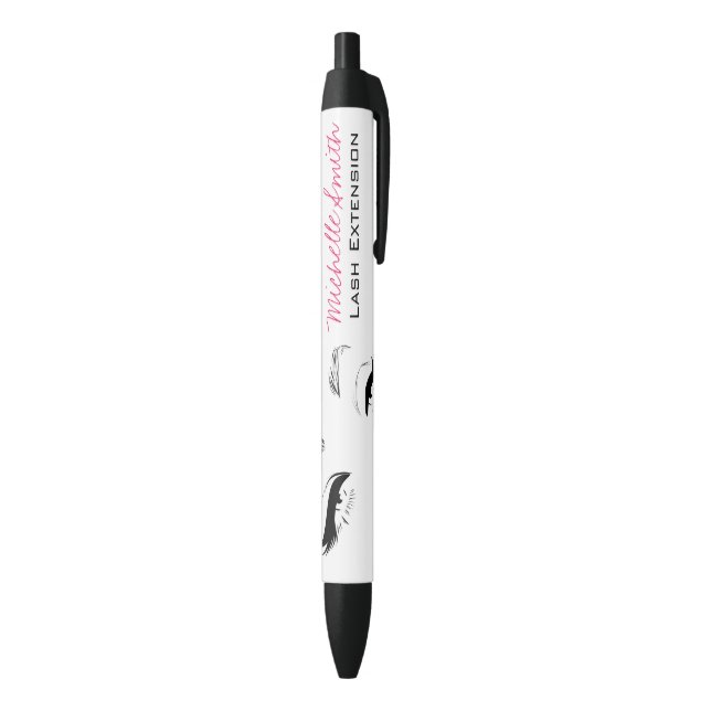Eyelashes brows Permanent Makeup Artist Eyes Lash Black Ink Pen (Bottom (Vertical))
