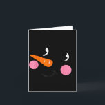 Eyelashes Christmas Outfit Snowman Face Costume Gi Card<br><div class="desc">Eyelashes Christmas Outfit Snowman Face Costume Girl Kid</div>