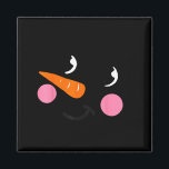 Eyelashes Christmas Outfit Snowman Face Costume Gi Magnet<br><div class="desc">Eyelashes Christmas Outfit Snowman Face Costume Girl Kid</div>