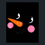 Eyelashes Christmas Outfit Snowman Face Costume Gi Poster<br><div class="desc">Eyelashes Christmas Outfit Snowman Face Costume Girl Kid</div>