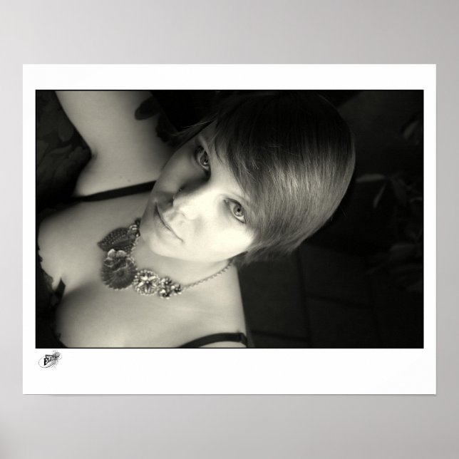 Eyes and Necklace Poster (Front)