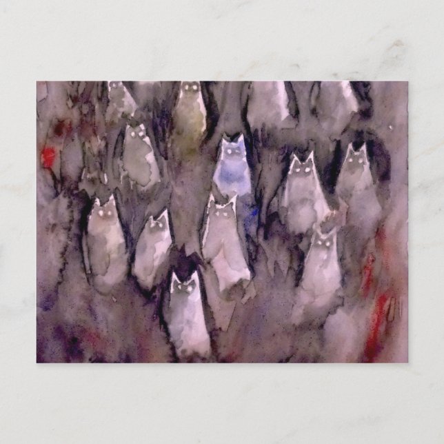 EYES ARE WATCHING-2 POSTCARD (Front)