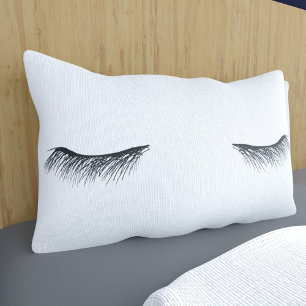 Eyes Asleep Single King Size White Pillowcase