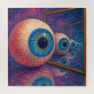 “Eyes Beyond Forever" - A Surreal Portrait Jigsaw Puzzle