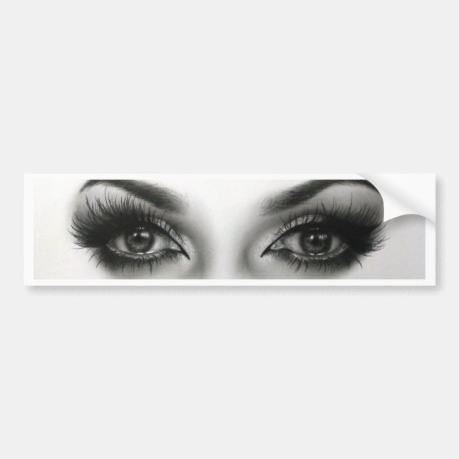 Eyes Bumper Sticker (Front)