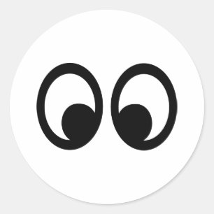 Eyes Classic Round Sticker
