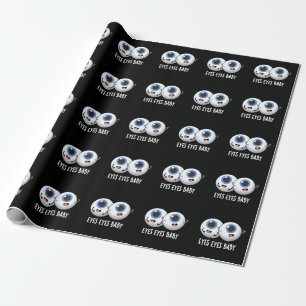 Eyes Eyes Baby Funny Ice Eyeballs Pun  Wrapping Paper
