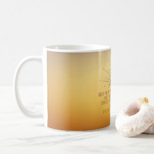 Eyes Fixed on the Sun Coffee Mug