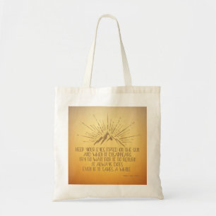 Eyes Fixed on the Sun Tote Bag