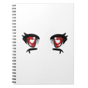 Eyes Girl Drawing Notebook
