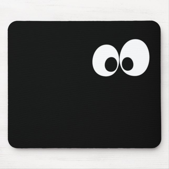 Eyes in the Dark Mouse Pad (Front)