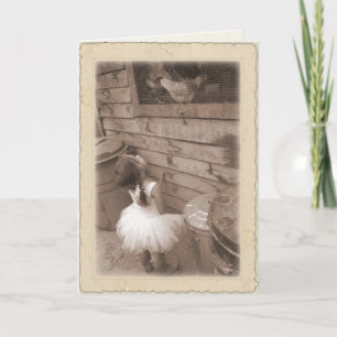 Eyes of a child card