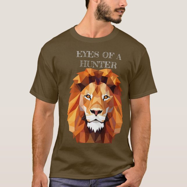 Eyes of a Hunter – Focused Lion Tee (Front)