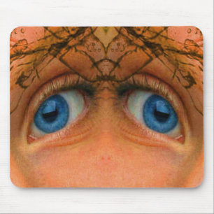 Eyes of an Alien Mouse Pad