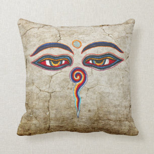 Eyes Of Buddha / Augen der Weisheit Cushion