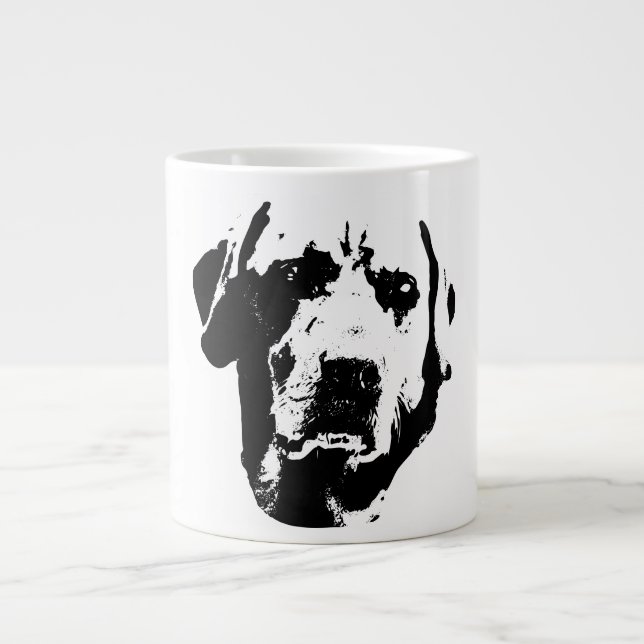 Eyes of October Calm Large Coffee Mug (Front)