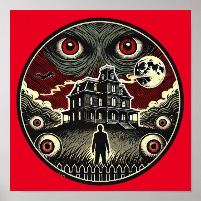 Eyes of the Haunted Mansion Poster (Front)