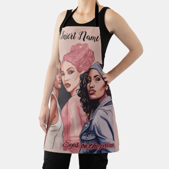 Eyes on the Prize Apron (Insitu)