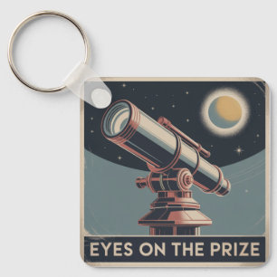 Eyes On The Prize Key Ring