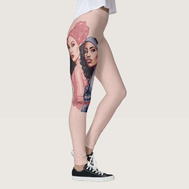 Eyes on the Prize Leggings (Right)
