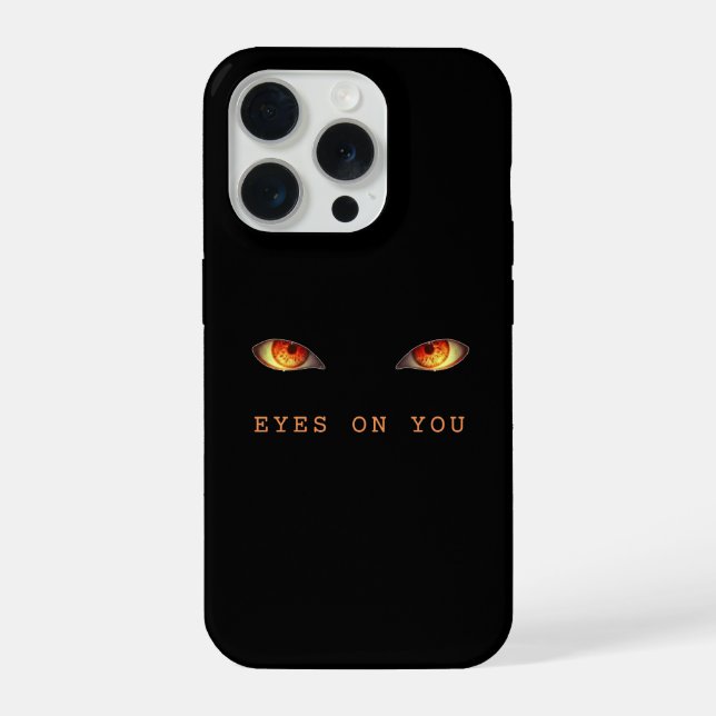 Eyes On You iPhone Case (Back)