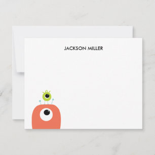 Eyes On You Personalised A2 stationery Note Card