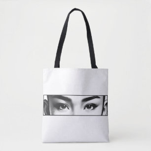 Eyes only - Young Martial Arts Lady  Tote Bag