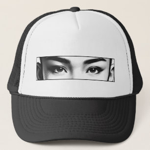 Eyes only - Young Martial Arts Lady Trucker Hat