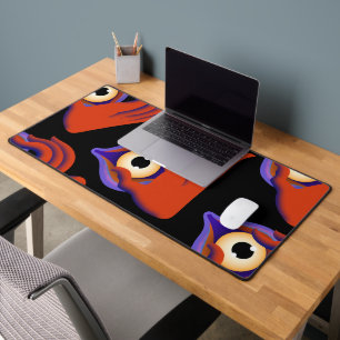 eyes open desk mat