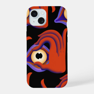 eyes open iPhone 15 case